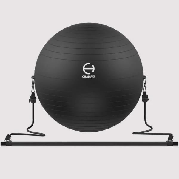 Exercise Ball and Pilates Bar Set - Image 7